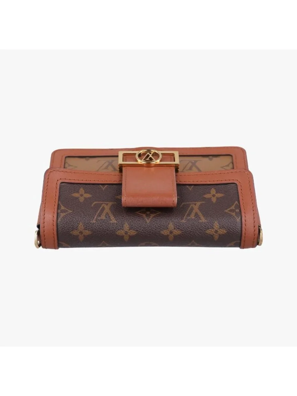 Louis Vuitton Dauphine Monogram Brown Reverse Handbag